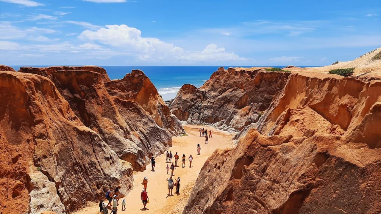 Villa Arte Pousada Morro Branco Beberibe Bagian luar foto